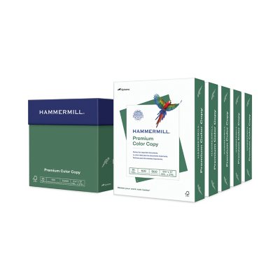 Hammermill - Copier Paper, 100 Brightness, 28lb, 8 1/2 x 11, Photo White - 500/Ream