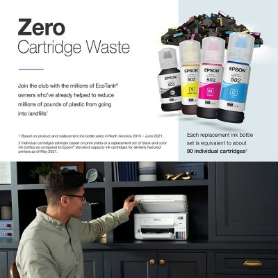 Epson EcoTank ET-4850SE Supertank Special Edition Inkjet Printer, EPSC11CJ60202C