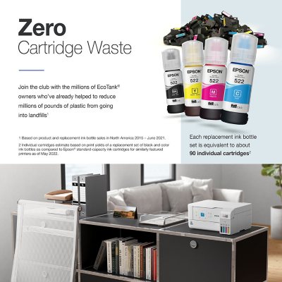 Epson EcoTank ET-2840 Special Edition All-in-One Inkjet Printer, C11CK58201