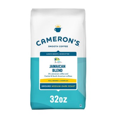 Cameron's Specialty Ground Coffee, Jamaica Blend 32 oz.