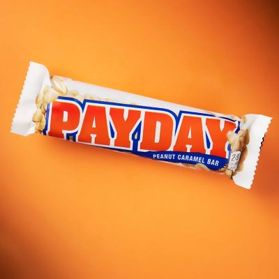PAYDAY Peanut Caramel Candy, Full Size, 1.85 oz., 10 pk.