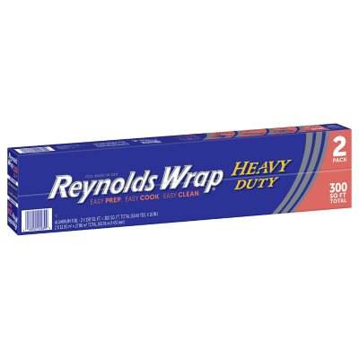 Reynolds Wrap Heavy Duty 18" Aluminum Foil 300 sq. ft., 2 pk.