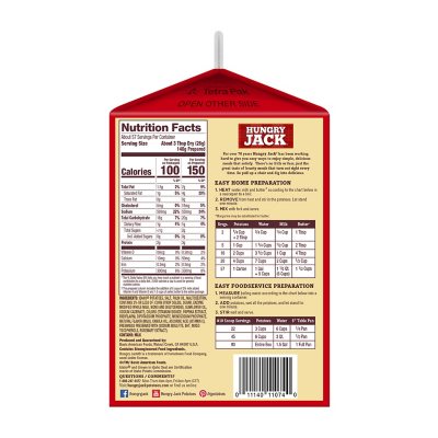 Hungry Jack Mashed Potatoes, 3.25 lbs.