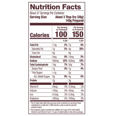 Hungry Jack Mashed Potatoes, 3.25 lbs.