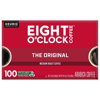 Eight O'Clock The Original Coffee K-Cup Pods, 100 ct.