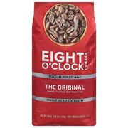 Eight O'Clock Medium Roast Whole Bean Coffee, The Original, 40 oz.