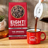 Eight O'Clock Medium Roast Whole Bean Coffee, The Original, 40 oz.