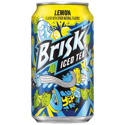 Lipton Brisk Lemon Iced Tea 12 oz., 36 pk.