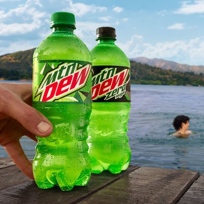 Mountain Dew 16.9 fl. oz., 24 pk.