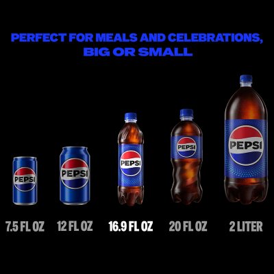 Pepsi Cola 16.9 fl. oz., 24 pk.