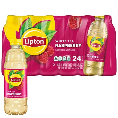 Lipton White Tea Raspberry, 16.9 fl.oz., 24 pk.