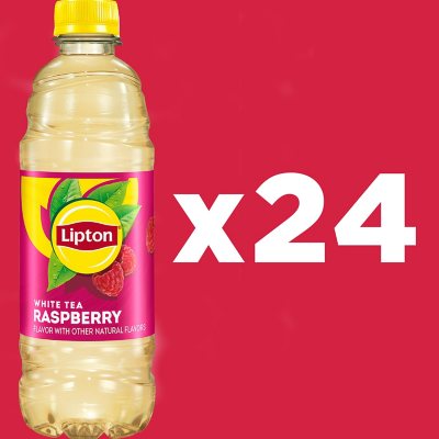 Lipton White Tea Raspberry, 16.9 fl.oz., 24 pk.