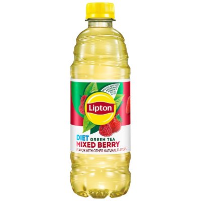 Lipton Diet Green Tea Mixed Berry 16.9 oz., 24 pk.