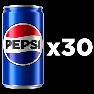 Pepsi Cola Mini Can 7.5 fl. oz., 30 pk.