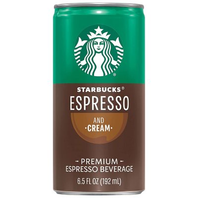 Starbucks Espresso and Cream 6.5 fl. oz., 12 pk.