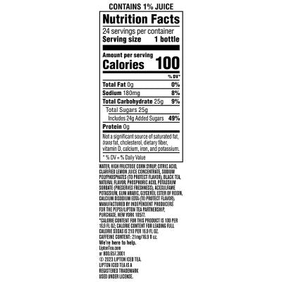 Lipton Half and Half Iced Tea and Lemonade 16.9 oz., 24 pk.