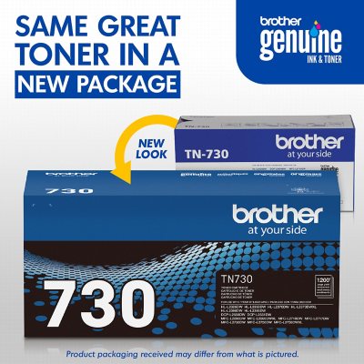 Brother TN730 Standard-Yield Toner, Black