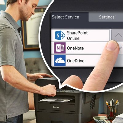 Brother Compact All-in-One Laser Printer, MFC-L2750DW