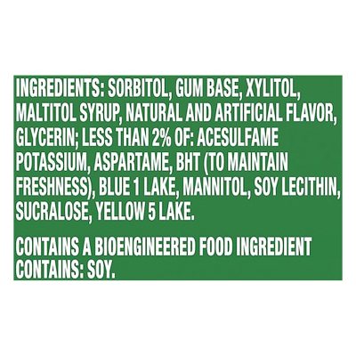 Trident Spearmint Sugar Free Gum, 14 pcs., 15 pk.