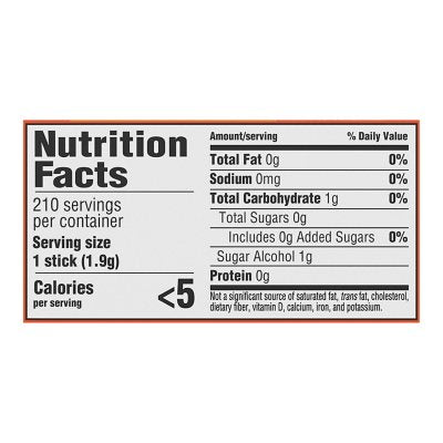 Trident Tropical Twist Sugar Free Gum, 14 pcs., 15 pk.