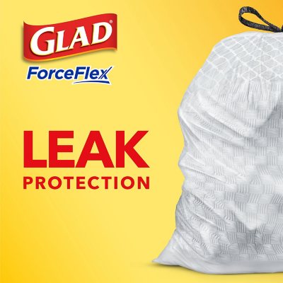 Glad ForceFlex 13-Gallon Kitchen Trash Bags, Gain Original Scent + Febreze, 150 ct.