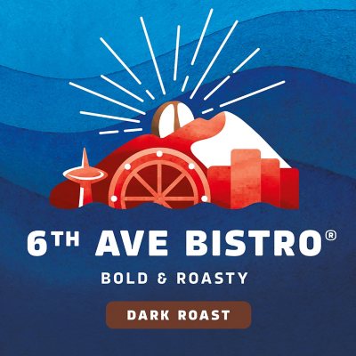 Seattle's Best Coffee 6th Avenue Bistro Ground Coffee, 32 oz.