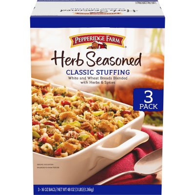 Pepperidge Farm Herb Seasoned Stuffing 16 oz., 3 pk.