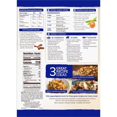 Pepperidge Farm Herb Seasoned Stuffing 16 oz., 3 pk.