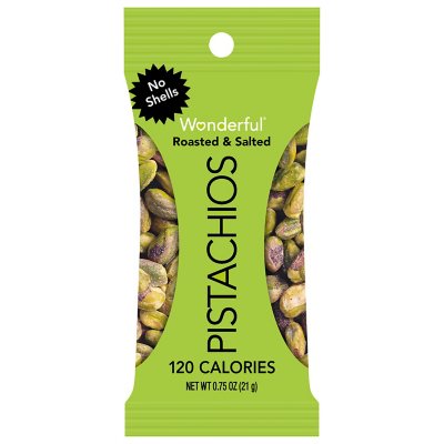 Wonderful No Shells Variety Pack Pistachios, 0.75 oz., 18 pk.