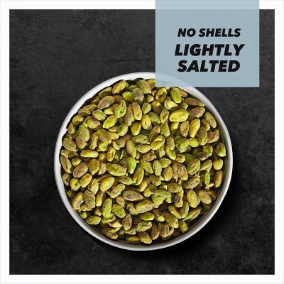 Wonderful Lightly Salted Pistachios, No Shells, 24 oz.