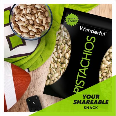 Wonderful Roasted & Salted Pistachios, 48 oz.