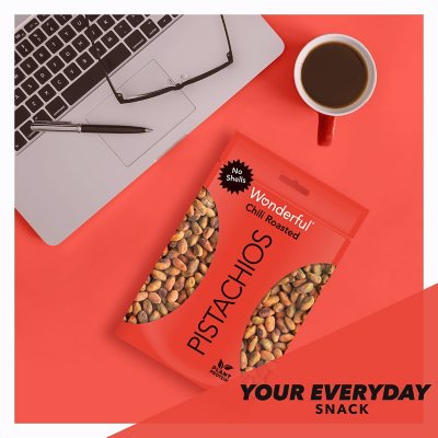 Wonderful Chili Roasted Pistachios, 22 oz.