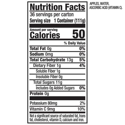 Mott's Natural Applesauce, 36ct.