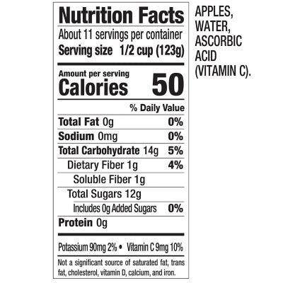 Mott's No Sugar Added Applesauce, 138oz.