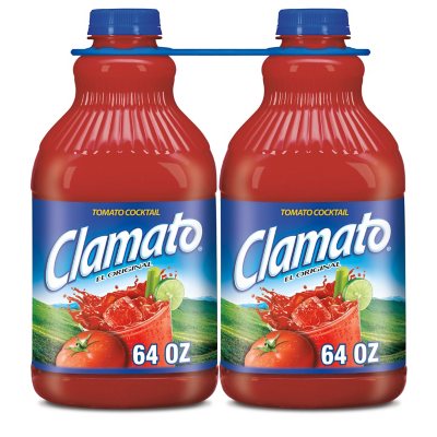 Clamato Original Tomato Cocktail 64 fl. oz., 2 pk.