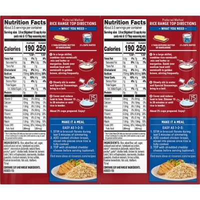 Rice-A-Roni Rice & Vermicelli Mix, Chicken, 6.09oz., 6ct.