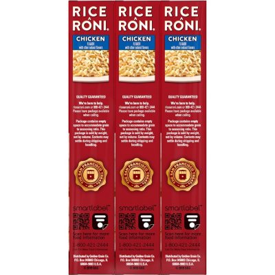 Rice-A-Roni Rice & Vermicelli Mix, Chicken, 6.09oz., 6ct.