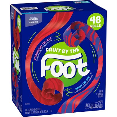 Fruit By The Foot Tie-Dye Variety Pack Snacks, 48 pks.