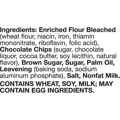 Betty Crocker Chocolate Chip Cookie Pouch, 4 pk.