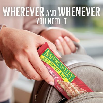 Nature Valley Crispy Creamy Strawberry Wafer Bars, 20 ct.