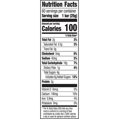 Nature Valley Chocolate Chunk Chewy Oat Bars, 60 ct.