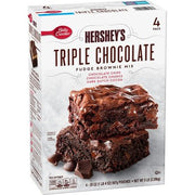 Betty Crocker HersheyÃ¢ÂÂs Fudge Brownie Mix, Triple Chocolate, 20 oz., 4 pk.