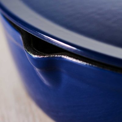 Tramontina 12" Enameled Cast Iron Covered Casserole Dish, Choose Color