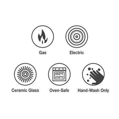 Tramontina 12" Enameled Cast Iron Covered Casserole Dish, Choose Color