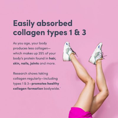 NeoCell Super Collagen Peptides, Unflavored Powder, Collagen Type 1 & 3 21.2 oz.