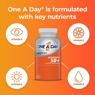 One A Day Women's 50+ Multivitamin Tablets 300 ct.