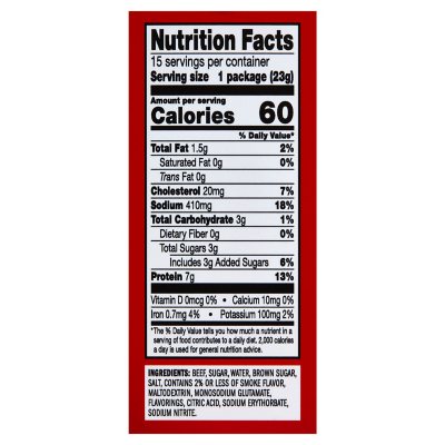 Jack LinkÃ¢ÂÂs Original Tender Style Beef Steak, 15 pk.