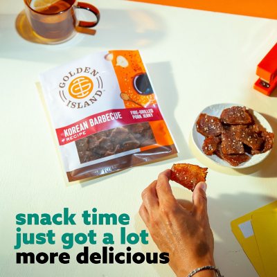 Golden Island Korean Barbecue Pork Jerky, 16 oz.