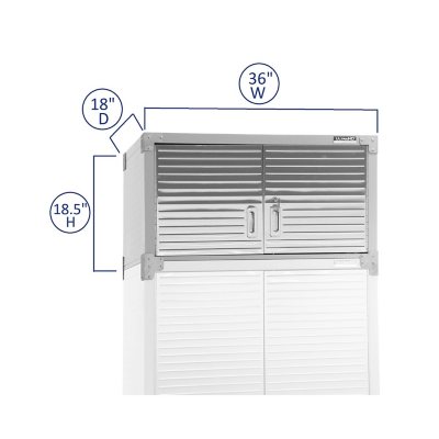 Seville Classics UltraHD Cabinet Stacker, 36Ã¢ÂÂ W x 18Ã¢ÂÂ D x 18.5Ã¢ÂÂ H