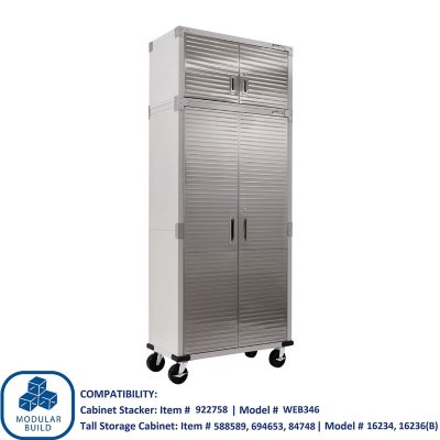 Seville Classics UltraHD Cabinet Stacker, 36Ã¢ÂÂ W x 18Ã¢ÂÂ D x 18.5Ã¢ÂÂ H